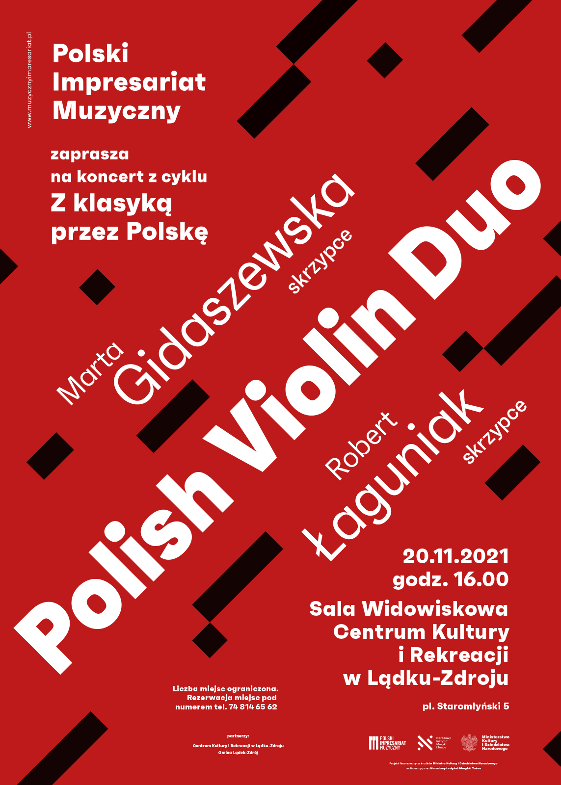 Polish Violin Duo – Marta Gidaszewska i Robert Łaguniak